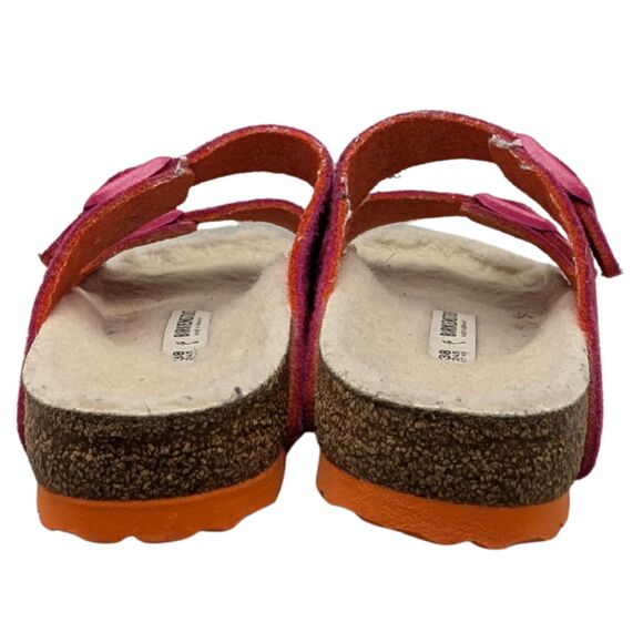 Birkenstock Pink Sandals Women’s Comfort Footbed Size 38 (Womens 7/7.5) - Picture 5 of 7